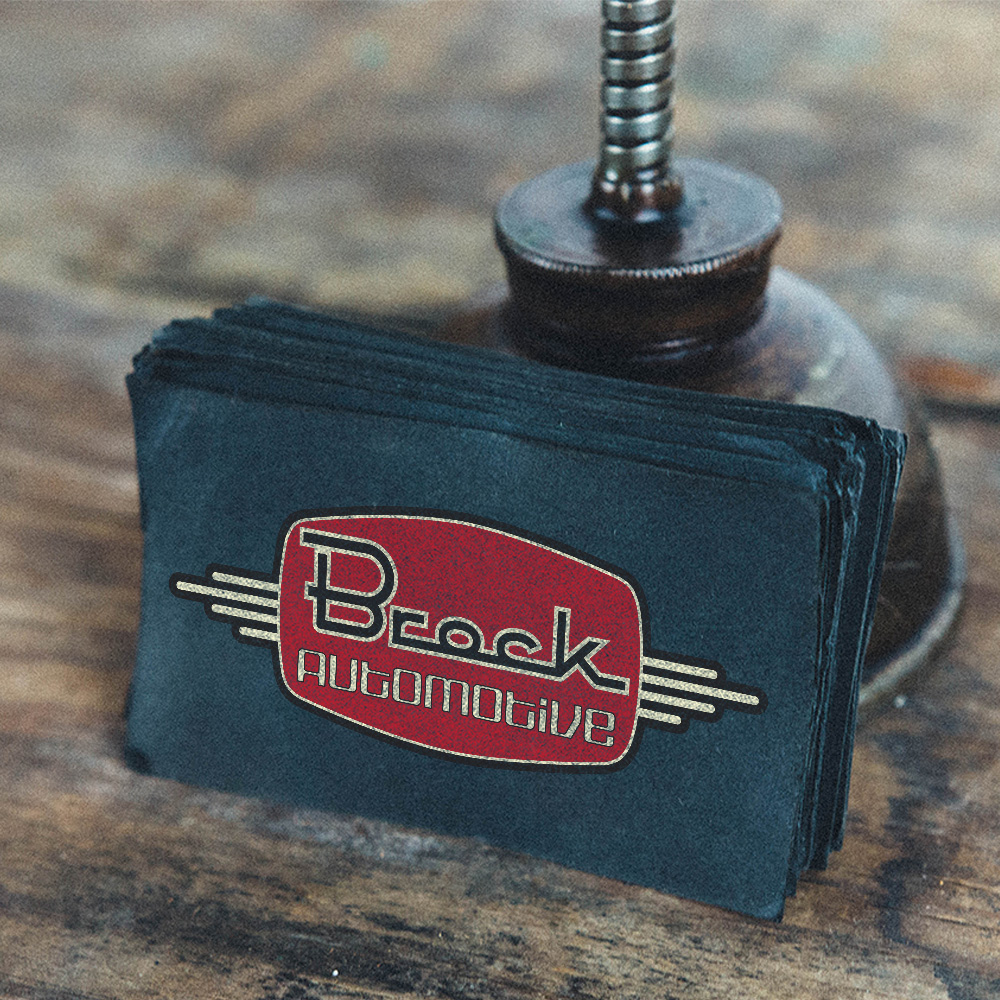 Brock Automotive business cards